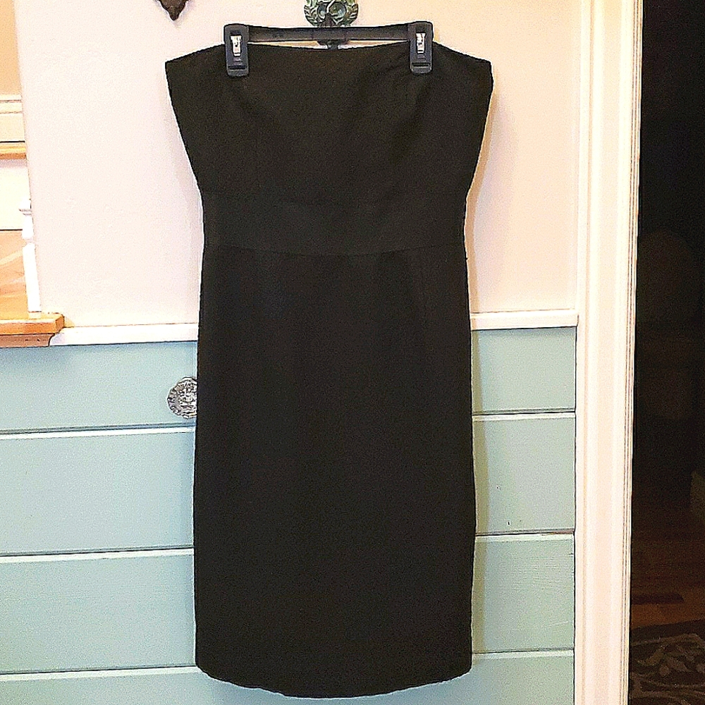 Ann Taylor Strapless Little Black Dress